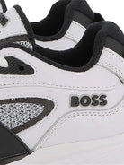 Sneakers per bambino Boss Kids bianche con inserti in rete J52570 10P BOSS KIDS 