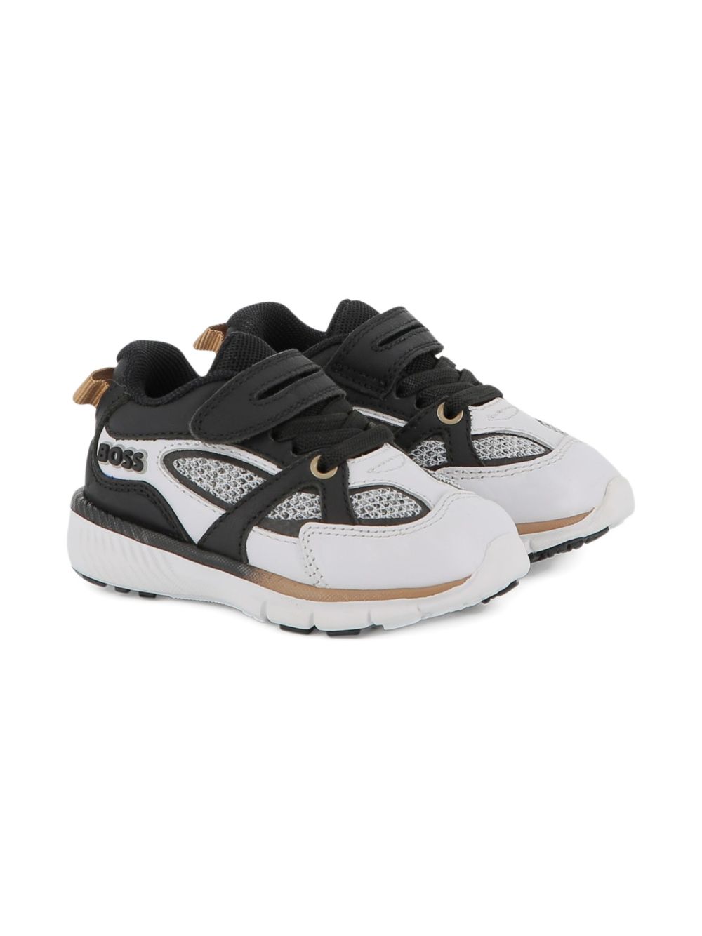 Sneakers per bambino Boss Kids multicolore con inserti in rete J52578 N50 BOSS KIDS 