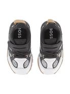 Sneakers per bambino Boss Kids multicolore con inserti in rete J52578 N50 BOSS KIDS 