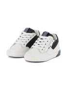 Sneakers per bambino BOSS Kids bianche con design a inserti J52580 10P BOSS KIDS 