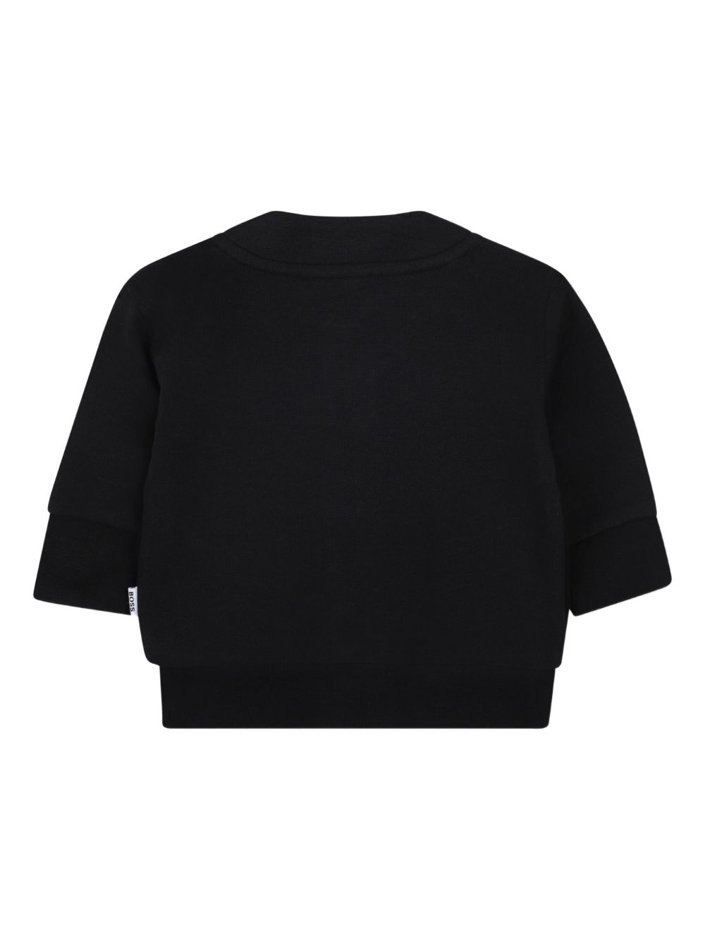 Cardigan per neonato BOSS Kidswear nero con bottoni J52722 09B BOSS KIDS 