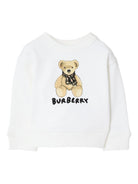 Maglione per neonata Burberry Kids bianco Thomas Bear 8108918 A1464 BURBERRY KIDS 