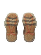 Stivali per la pioggia Marsh per bambini Burberry Kids beige con motivo vintage check 8110066 B9368 BURBERRY KIDS 