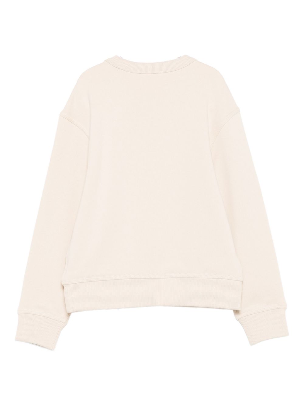 Felpa per bambino Burberry Kids bianca con stampa 8110651 B8620 BURBERRY KIDS 