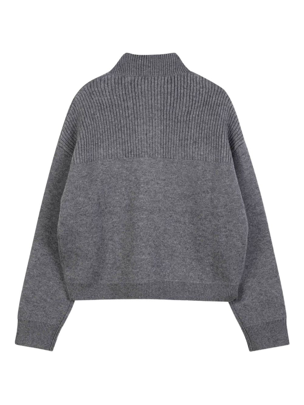 Maglione per bambina Chloé Kids grigio con due tasche frontali C20636 A46 CHLOE' KIDS 