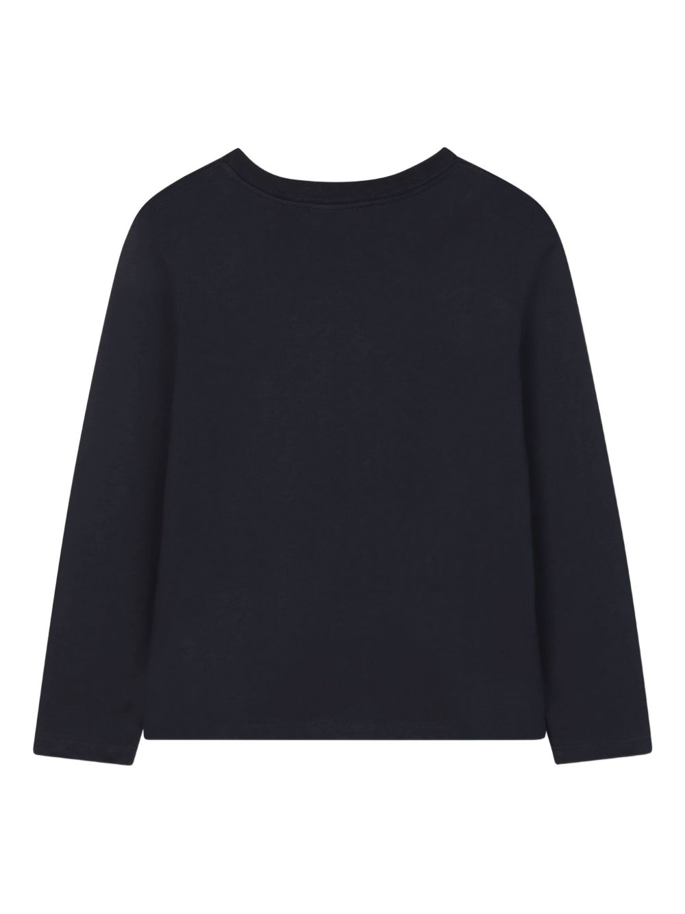 T-shirt per bambina Chloé Kids blu con stampa logo sul davanti C20657 859 CHLOE' KIDS 