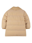 Giubbino per bambina Chloé Kids beige con applicazione con logo C20663 231 CHLOE' KIDS 