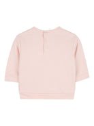 T-shirt con logo per neonata Chloé Kids rosa a maniche 3/4 C20702 46J CHLOE' KIDS 
