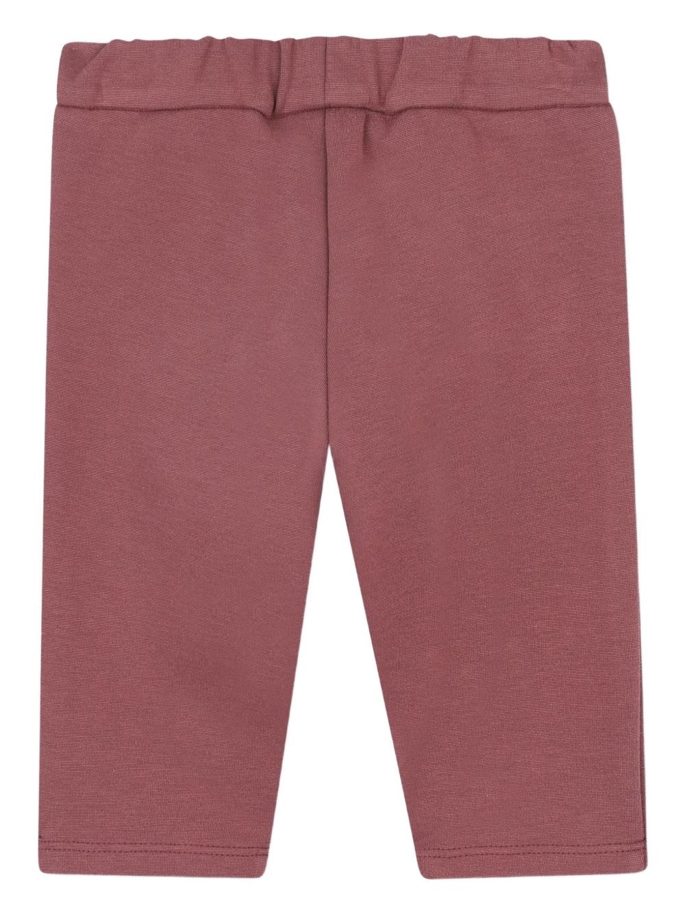 Leggings per neonata Chloé Kids rosa con ricamo sulle tasche C20707 47N CHLOE' KIDS 