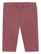 Leggings per neonata Chloé Kids rosa con ricamo sulle tasche C20707 47N CHLOE' KIDS 