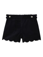 Set t-shirt e shorts per neonata Chloé Kids multicolore con logo ricamato C20719 N68 CHLOE' KIDS 