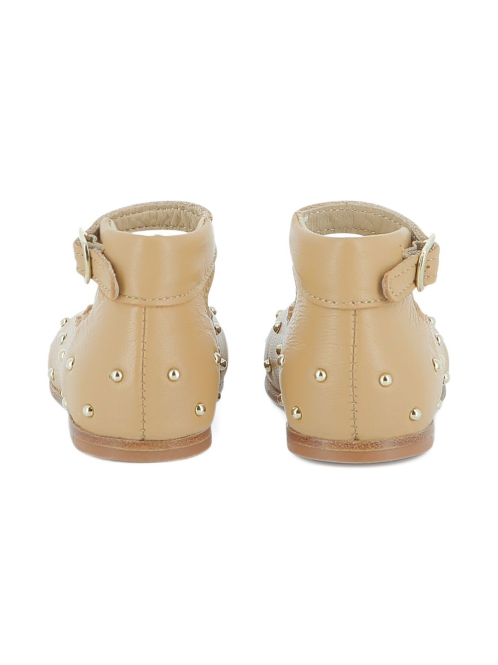 Ballerine per bambina Chloé Kids beige con orlo a smerlo C20729 31C CHLOE' KIDS 