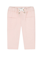 Pantaloni sportivi per neonata Chloé Kids rosa in cotone con vita elasticizzata C20738 46J CHLOE' KIDS 