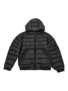 Giacca per bambino C.P. Company Kids nero con cappuccio CNS00SL3AB1 60100 C.P.COMPANY KIDS 