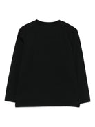 T-shirt per bambino C.P. Company Kids nera con logo CUO003LAA17 60100 C.P.COMPANY KIDS 