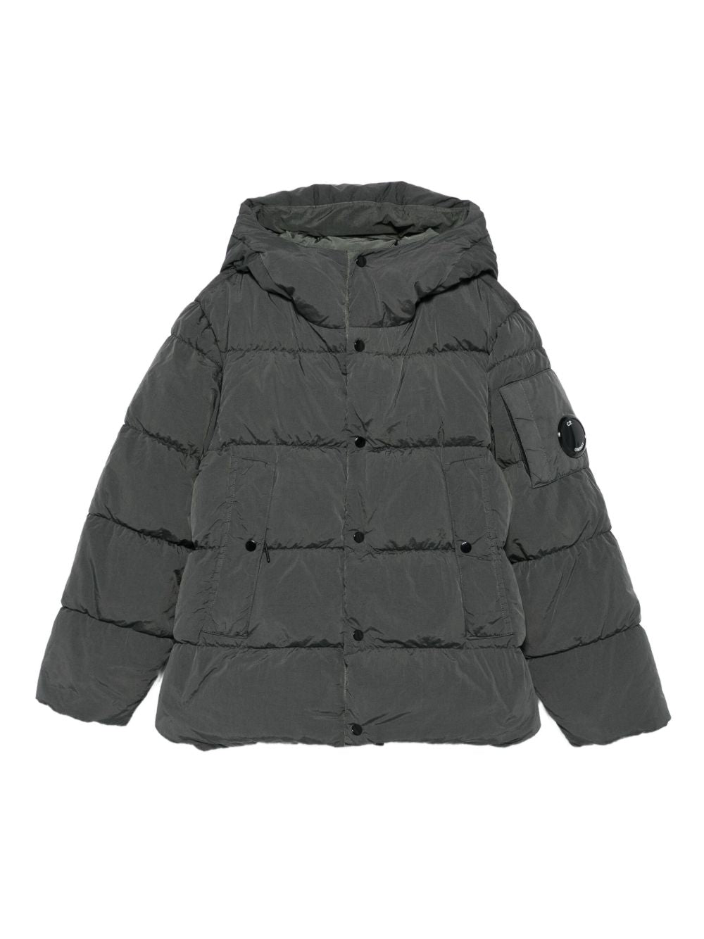 Giubbino per bambino C.P. Company Kids grigio con design trapuntato CUS01EL3C03 60811 C.P.COMPANY KIDS 