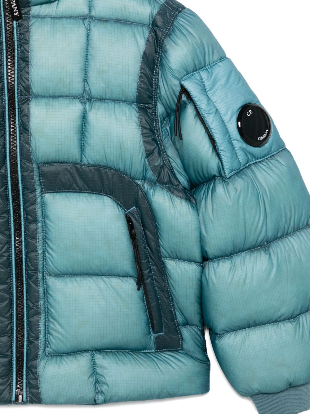 Giubbino per bambino C.P. Company Kids blu con modello trapuntato CUS01FL3AB1 40589 C.P.COMPANY KIDS 