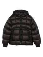 Cappotto per bambino C.P. Company Kids DD Shell nero con chiusura con zip CUS01FL3AB1 60100 C.P.COMPANY KIDS 
