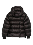 Cappotto per bambino C.P. Company Kids DD Shell nero con chiusura con zip CUS01FL3AB1 60100 C.P.COMPANY KIDS 