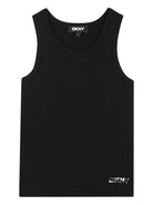 Camicia Utility per bambina Dkny Kids nera con effetto morié D62352 09B DKNY KIDS 