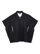 Gilet crop per bambina DKNY Kids nero con zip D62377 09B DKNY KIDS 