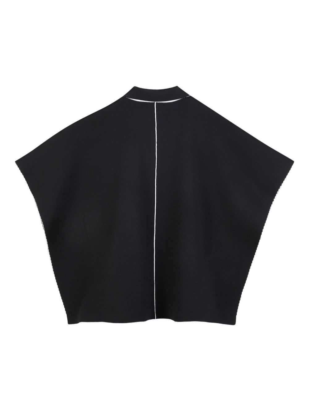 Gilet crop per bambina DKNY Kids nero con zip D62377 09B DKNY KIDS 