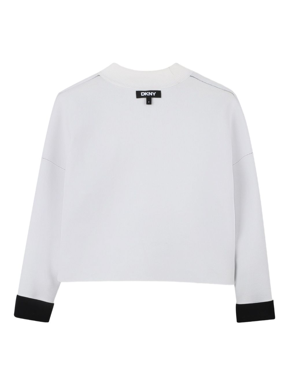 Maglione per bambina Dkny Kids multicolore con dettaglio con logo D62379 M91 DKNY KIDS 