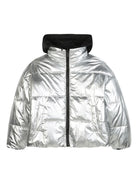 Piumino per bambina Dkny Kids nero con design trapuntato D62381 09B DKNY KIDS 