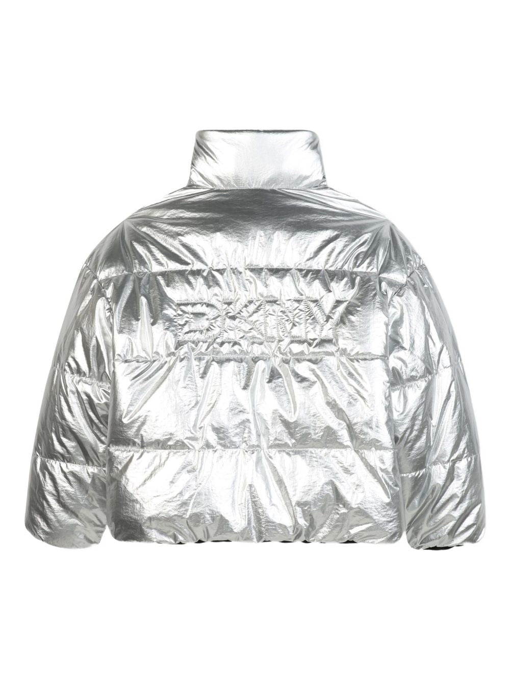 Piumino per bambina Dkny Kids nero con design trapuntato D62381 09B DKNY KIDS 