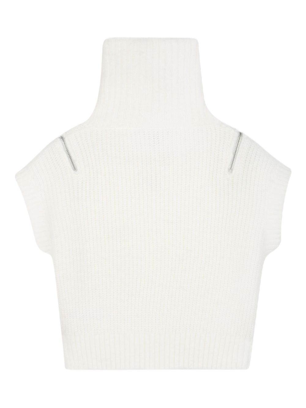 Maglione per bambina Dkny Kids bianco con collo alto D62382 117 DKNY KIDS 