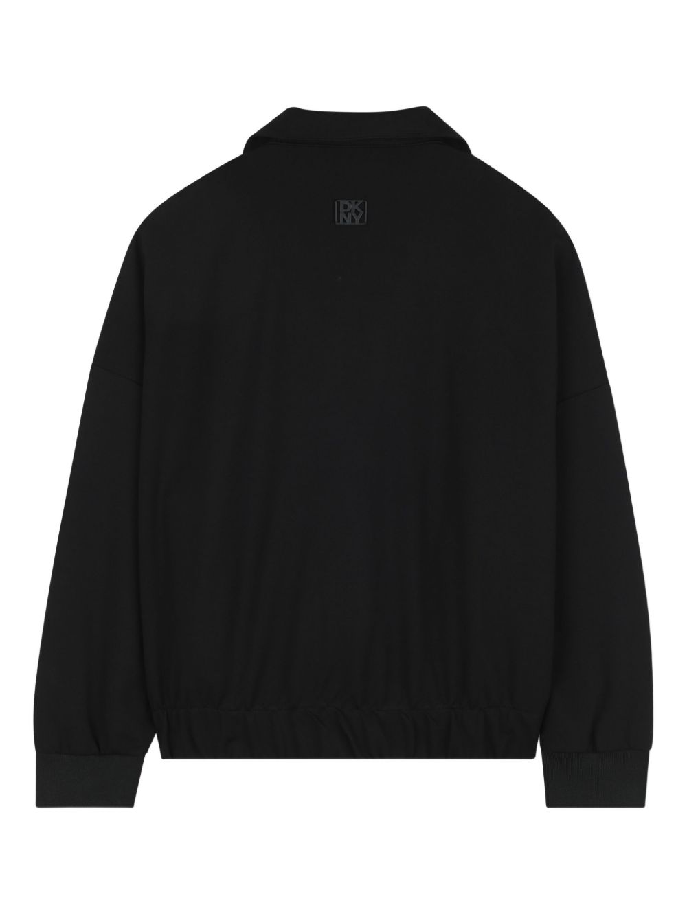 Giubbino per bambina DKNY Kids nero con chiusura frontale con zip D62386 09B DKNY KIDS 
