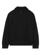 Giubbino per bambina DKNY Kids nero con chiusura frontale con zip D62386 09B DKNY KIDS 
