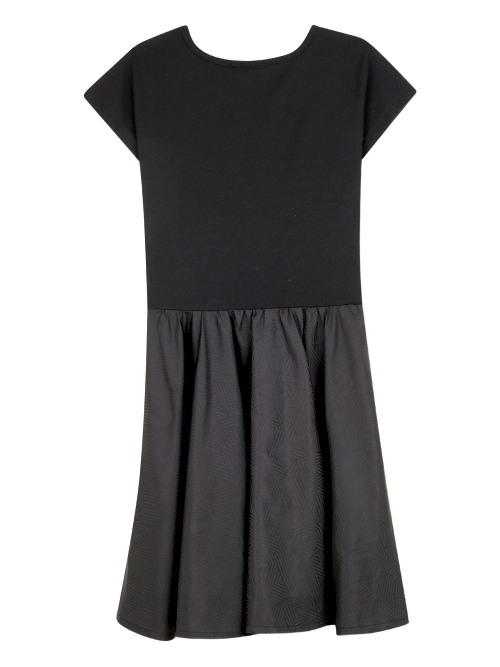 Abito per bambina DKNY Kids nero con dettaglio con logo D62396 09B DKNY KIDS 