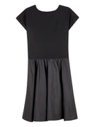 Abito per bambina DKNY Kids nero con dettaglio con logo D62396 09B DKNY KIDS 