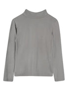 Maglione per bambina DKNY Kids grigio con collo a lupetto D62420 016 DKNY KIDS 