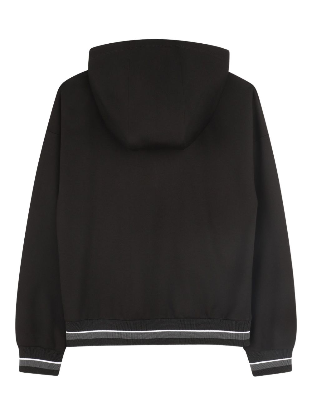 Felpa per bambini Dkny Kids nera con cappuccio e zip D62430 09B DKNY KIDS 
