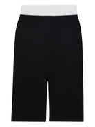 Gonna per bambina DKNY Kids nera con dettaglio logo D62486 M91 DKNY KIDS 