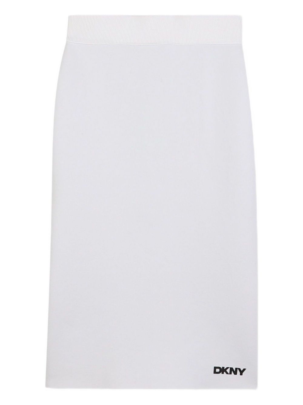 Gonna per bambina DKNY Kids nera con dettaglio logo D62486 M91 DKNY KIDS 