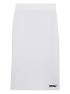 Gonna per bambina DKNY Kids nera con dettaglio logo D62486 M91 DKNY KIDS 
