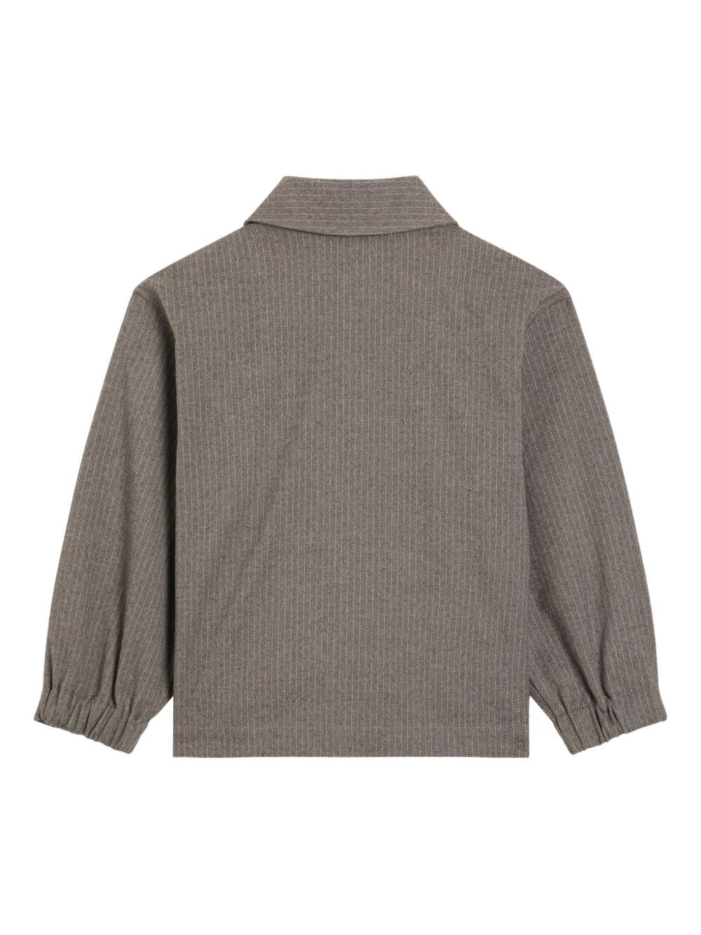Camicia per bambino Dolce & Gabbana Kids grigio a righe L42B86 FURN5 S8051 DOLCE & GABBANA KIDS 