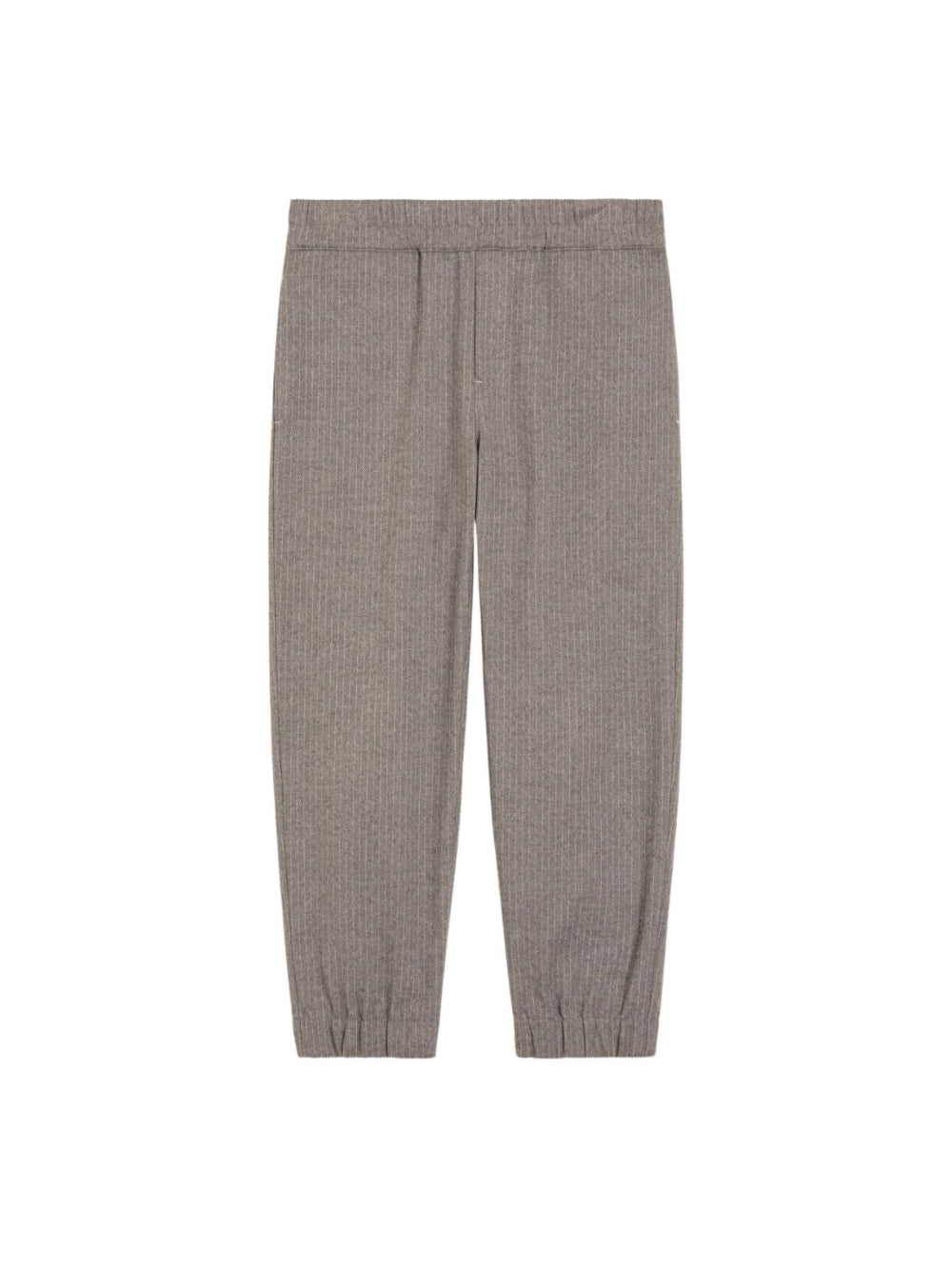 Pantaloni per bambino Dolce & Gabbana Kids grigi con motivo gessato L44P90 FURN5 S8051 DOLCE & GABBANA KIDS 
