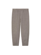 Pantaloni per bambino Dolce & Gabbana Kids grigi con motivo gessato L44P90 FURN5 S8051 DOLCE & GABBANA KIDS 