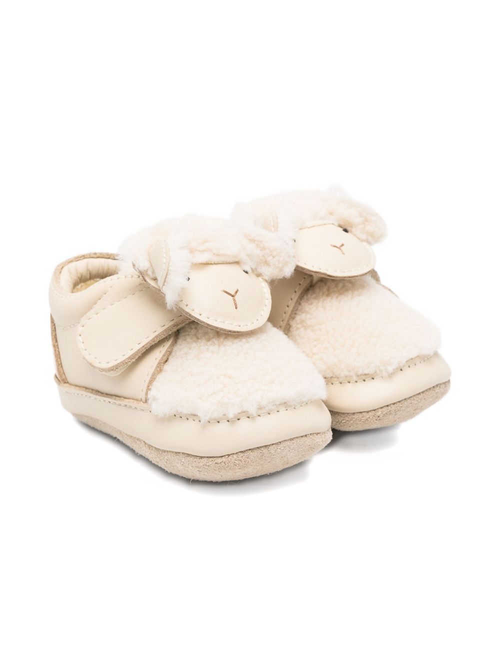 Scarpe da culla per neonati Donsje beige con muso di pecora 1042102 BL170 DONSJE KIDS 