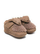 Scarpe da culla per neonati Donsje beige con applicazioni alce 1042104 NL148 DONSJE KIDS 