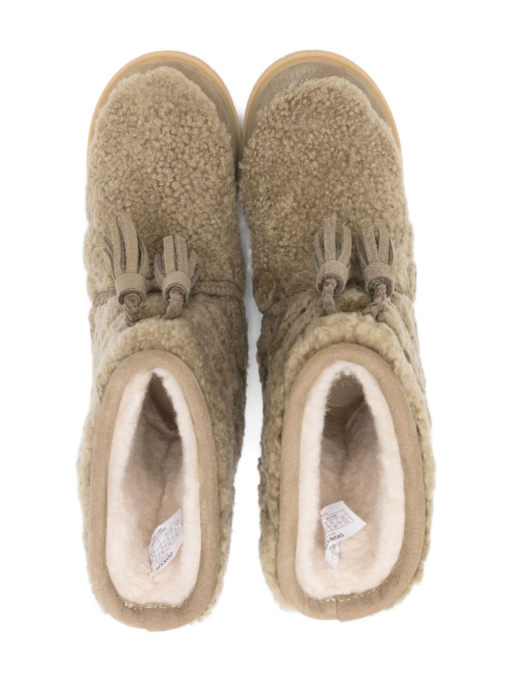 Stivali per bambina Donsje beige con design trapuntato 2031100 CS007 DONSJE KIDS 