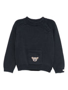 Maglione per neonato Donsje blu con ricamo koala 3037803 00027 DONSJE KIDS 
