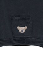 Maglione per neonato Donsje blu con ricamo koala 3037803 00027 DONSJE KIDS 