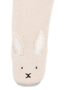 Pantaloni per neonata Donsje beige con applicazione orecchie coniglio 3039102 00037 DONSJE KIDS 