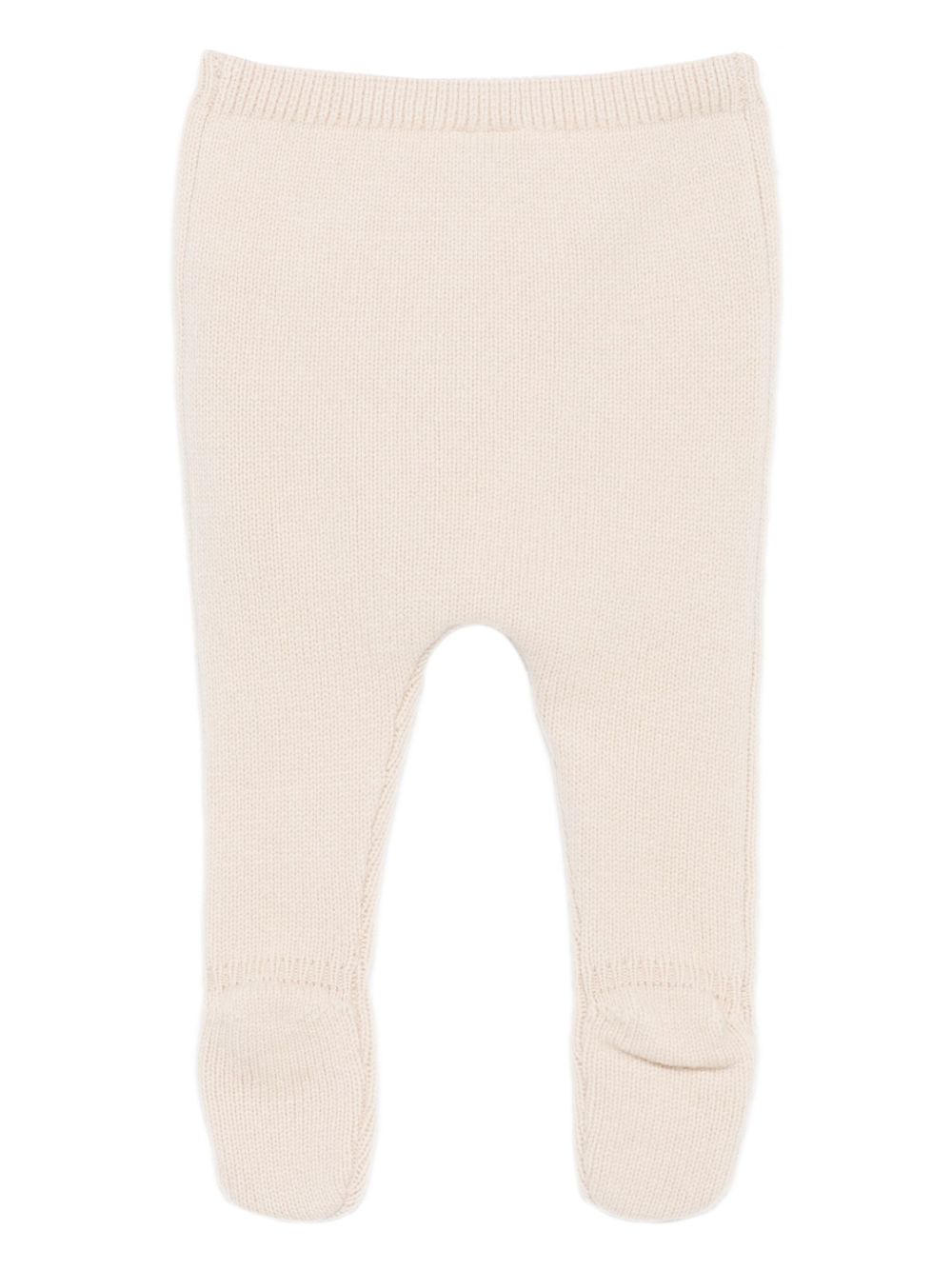 Pantaloni per neonata Donsje beige con applicazione orecchie coniglio 3039102 00037 DONSJE KIDS 