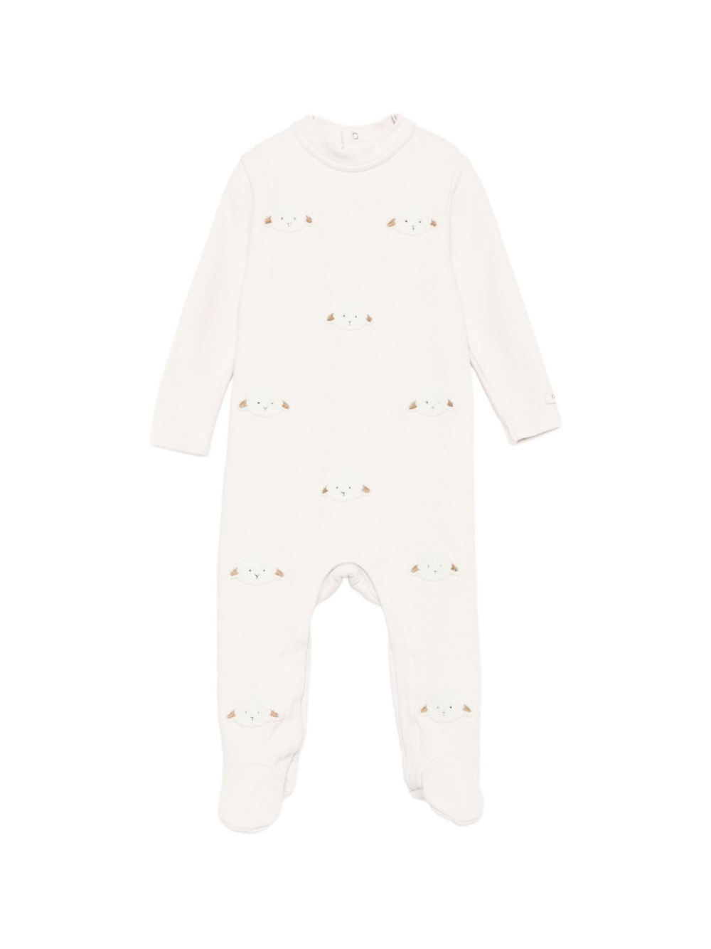 Tutina per neonati Donsje beige con applicazione agnello 3039202 00006 DONSJE KIDS 